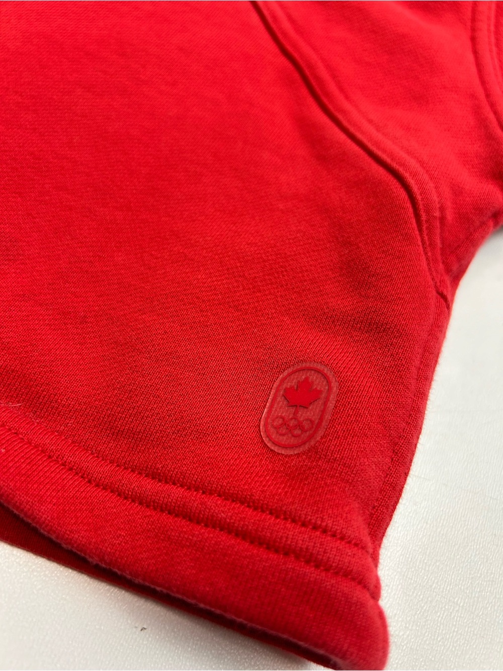 Rare Lululemon Canadian Olympic Committee Cropped Hoodie - Size 8 - Picture 8 of 9